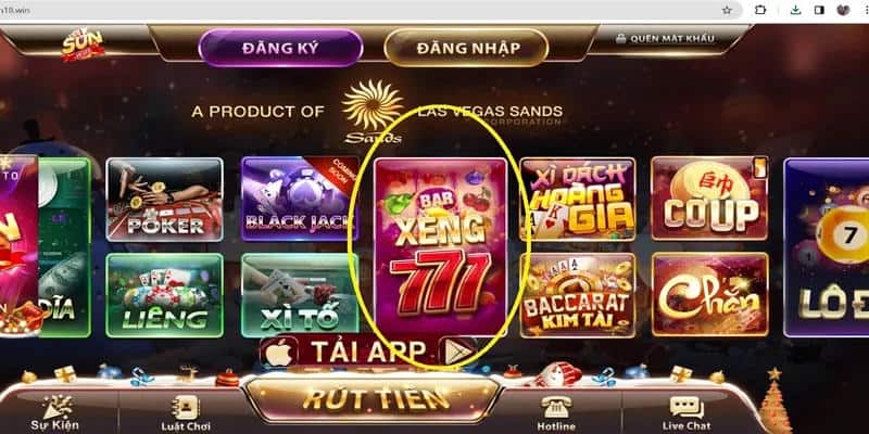 Khái quát về Xèng 777 Sunwin