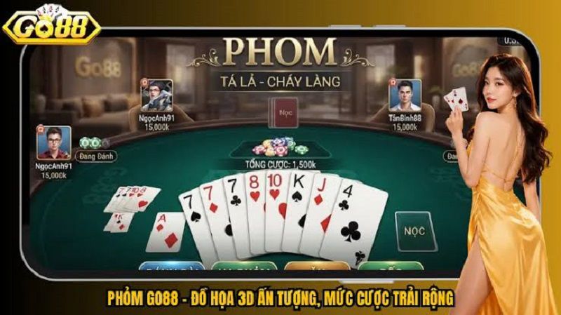 Quy tắc chơi Phỏm Go88 cơ bản dành cho người mới